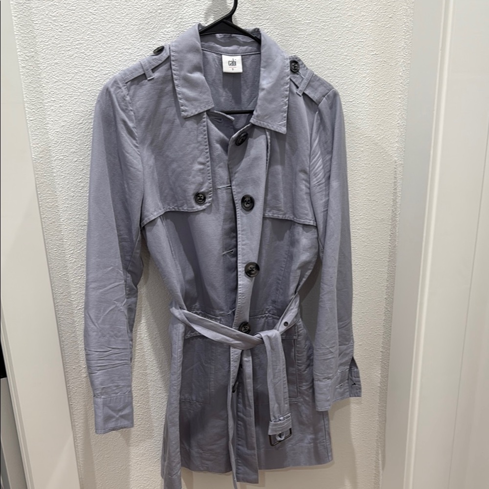 Cabo Women's Linen Trench Coat